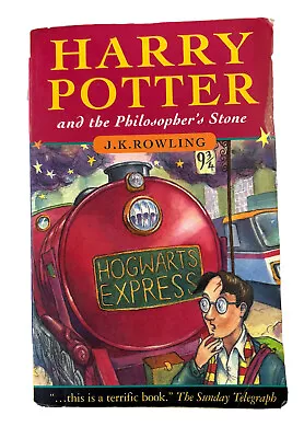 Harry Potter & Philosophers Stone Paperback  J.K. Rowling • $45