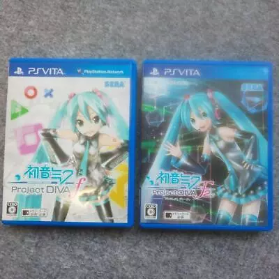 Hatsune Miku Project Diva F + F 2nd Set PS Vita PSV Japan Game Used  Very Good  • $29.45