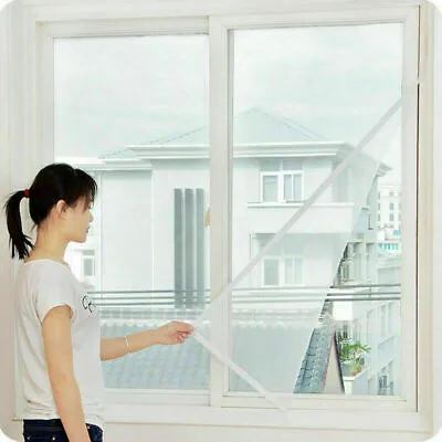 For Window Insect Screen Mesh Net Fly Bug Mosquito Moth Door Netting Net Cover • £3.59