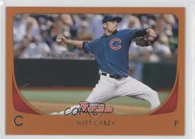 2011 Bowman Orange /250 Matt Garza #188 • $2.84