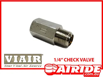 Air Bag Suspension Compressor Air Ride Check Valve 1/4  Regular Viair  • $29.50