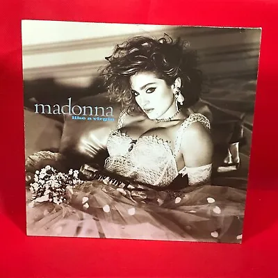 MADONNA Like A Virgin 1984  UK VINYL LP + INNER Material Girl Angel Original ~~ • £17.27