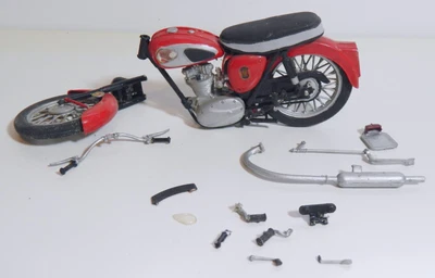 £10 • Buy 1/12 Scale Vintage Airfix Bsa C15 Motorcycle For Spares Or Repair