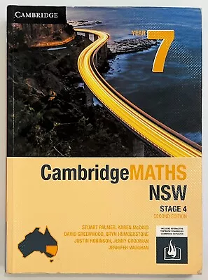 Cambridge Maths Stage 4 NSW Year 7 By Bryn  Humberstone Justin Robinson... • $50