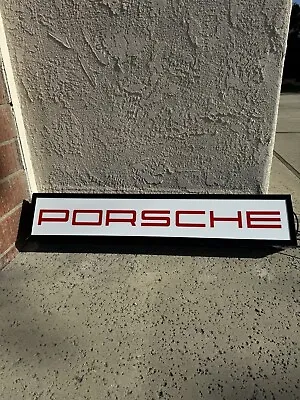 Vintage Porsche Dealership Sign • $700