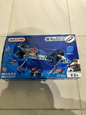 Complete Meccano Multi-models 20 Models Set 6520 Including Electric Motor  • £14.99