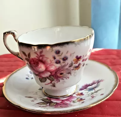 Paragon Single Warrant Vintage Tea Cup & Saucer Fine Bone China • $99.95