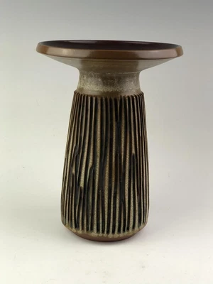 £295 • Buy A Tall Poole Pottery ATLANTIS Vase By Guy Sydenham, Mid-century Vintage, 24.5cm.