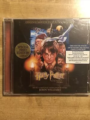 Harry Potter And The Sorcerer's Stone Music With Poster And Card • $2.50