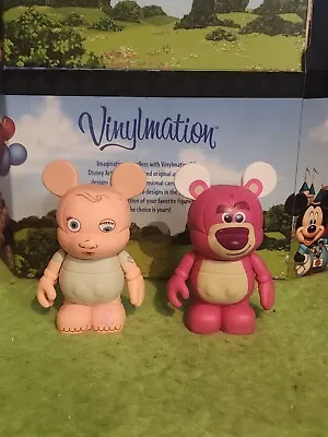 DISNEY Vinylmation 3  Park Set 1 Toy Story Lot Lotso Bear And Big Baby • $18.99