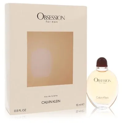 Obsession By Calvin Klein Eau De Toilette .5 Oz For Men • £14.33