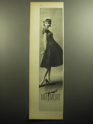 1958 Mr. Mort Dress Ad - Meet Mr. Mort • $19.99