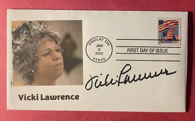 Signed Vicki Lawrence Fdc Autographed First Day Cover - Mama's Family • $24.99