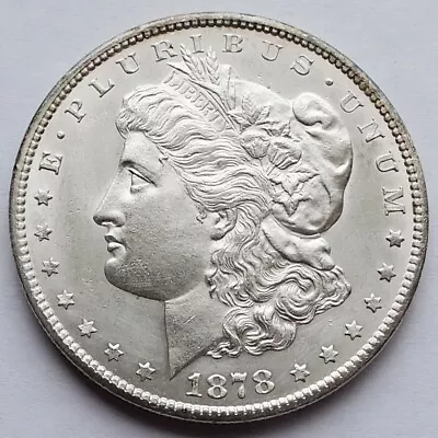 1878-CC Morgan Silver Dollar - Ch BU Carson City Mint $1 • $549.50