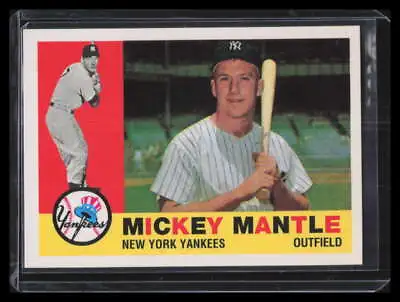 1996 Topps Mantle Redemption 10 Mickey Mantle 1960 Topps Sweepstakes /2500 (a) • $10
