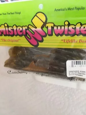 Mister Twister 5  Poc It Phenom 10 Pack Green Pumpkin  • $3.50