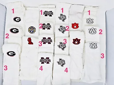 Football Towels - Various SEC Teams Game Worn UGA LSU Ole Miss Miss St • $60