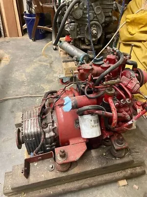 Beta Marine 2 Cylinder Marine Diesel Engine  Running Take-out With Transmission • $4950