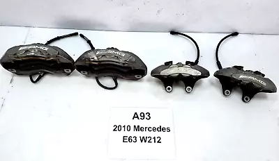 ✅ 10-18 OEM Mercedes W212 E63 AMG Front Rear Left Right Brake Caliper Brembo SET • $1673.95