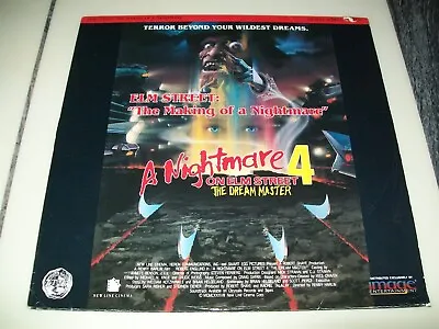 Elm Street: The Making Of A Nightmare On Elm Street 4: The Dream Master Ld Rare • $149.99