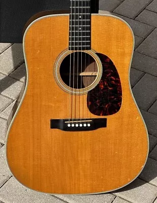 1965 Martin D-28 A Stunning Brazilian Rosewood Example Plays & Sounds Wonderful. • $11495