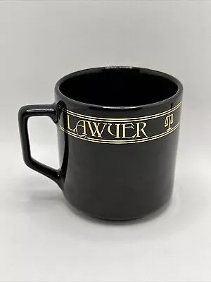 Vintage Musical Mug  My Way  Frank Sinatra Lawyer Coffee Diner Cafe Black Gold • $9.99