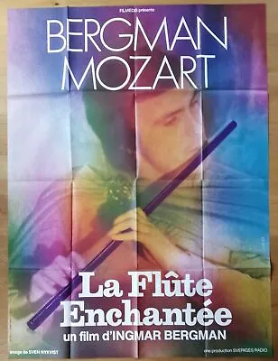 MAGIC FLUTE Ingmar Bergman Original LARGE French Movie Poster MOZART • $39