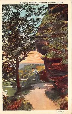 Lancaster Ohio 1940s Postcard Hanging Rock Mt. Pleasant • $5.23