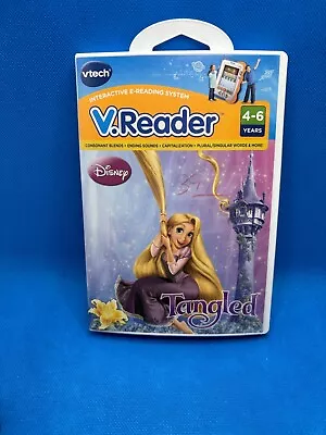 V.Reader Vtech Interactive E-Reading Disney Tangled • $12