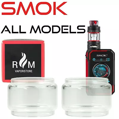 X2 SMOK Bubble Glass For All Vape Tanks Models & Stick Starter Kits TPD UK • £5.97