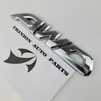 2003-2005 Subaru Forester AWD Side Pillar Emblem Logo Nameplate Chrome OEM • $12.99