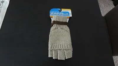Manzella Men's Ragwool Convertible Acrylic  Wool Knit Blend  Gloves One Size • $20
