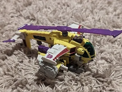 2001 Cybertron Transformers Buzz Saw Helicopter Action Figure Incomplete  • $9