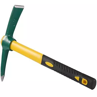 KEILEOHO 15 Inches Pick Mattock Hoe Forged Weeding Garden Pick Axe With Rubber • $22.35