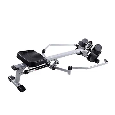 $146.43 • Buy Sunny Health & Fitness SF-RW5639 Full Motion Rowing Machine Rower W/ 350 Lb And