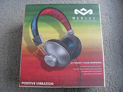 House Of Marley Jammin' Positive Vibrations (EM-JH010-SU) On-Ear Headphones -Sun • $69.98