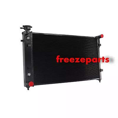 Black Aluminum Radiator For Holden VY Commodore V6 3.8L AT 2002 2003 2004 3Row • $999