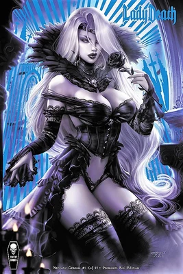 £33.99 • Buy Coffin Lady Death Necrotic Genesis #1 Sun Premium Foil Edit. Sign Pulido + Cert