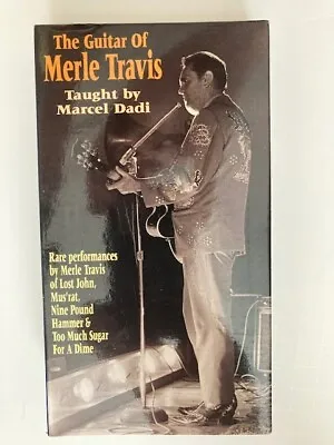 The Guitar Of Merle Travis -  Taught By Marcel Dadi - VHS Tape • $8.95