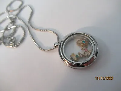 Floating Girl Boy Charm Mother's Pendant Chain Necklace • $15.99