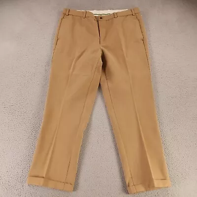 Orvis Pants Mens 42 Beige Tan Hemp Organic Cotton Canvas Heavy Casual 42x31 • $34.37