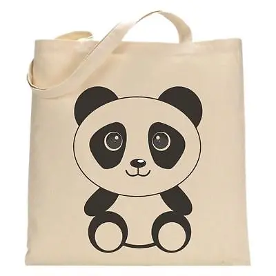 Panda - Tote Bag - Funny Shopping Bag - Birthday Xmas Gift - Cute Reusable • £6.99