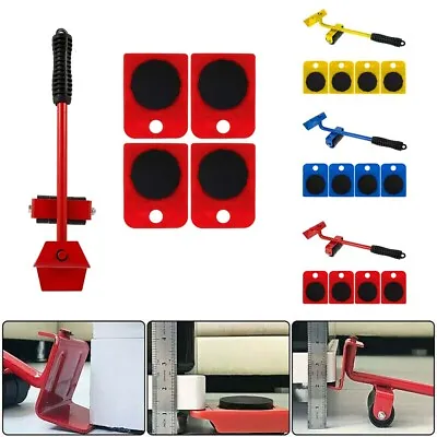 $18.40 • Buy Furniture Lifter Heavy Roller Move Tool Set Moving Wheel Mover Sliders Kit  GU