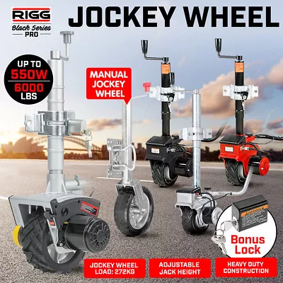 New RIGG Motorised Power Jockey Wheel 12v Electric Mover Caravan Trailer Boat • $95