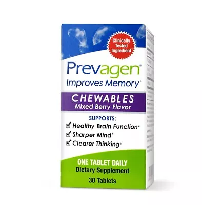 Prevagen Mixed Berry Chewables Tablets - 30 Count • $16.32