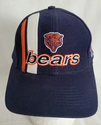 Vintage Navy Chicago Bears NFL Logo Athletic Hat Cap Preowned Excellent Cond • $18