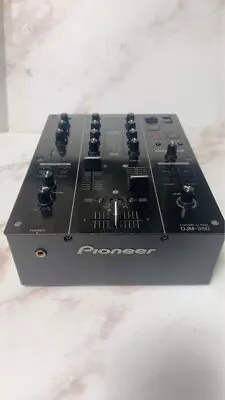 Pioneer DJM-350 2ch DJ Mixer Black Tested Working USED Free Shipping • $409