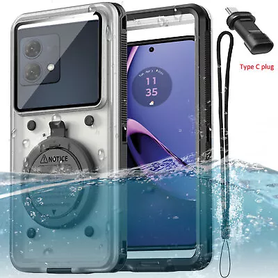 Self-Check Waterproof Case Cover For Motorola Moto G84 G82 G54 G53 G14 Edge 40 • $25.49