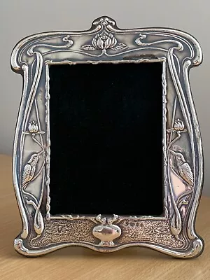 Art Nouveau Style - Birmingham  Hallmarked - Silver Photoframe • £60