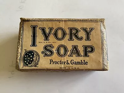 Vintage Ivory Soap Bar Procter & Gamble 1930's Original Wrapper Medium Size • $8